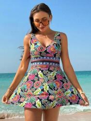 Shein Úszó Bikini Jelmez Többszínű Virágok L