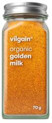 Vilgain BIO golden milk fűszerkeverék -⁠ 7-féle fűszerből álló aromás keverék kókuszcukorral, kurkumás fűszeres ital készítéséhez, ideális lattéhoz és sütéshez is