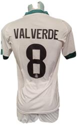 Real Madrid Focimez nadrággal Replika Real M. Valverde fehér 164