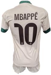 Real Madrid Focimez nadrággal Replika Real M. Mbappé fehér-zöld 164