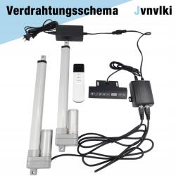 2 db-os szinkron lineáris aktuátor készlet 1000 mm 3000 N IP65 (b0f37yv1s7)