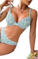 Shein Virágos Fürdőruha Bikini Kétrészes Női 38 1EC