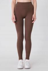 Sima Női Leggings Magas Derék Barna Ripsz M 5IA (ADX-0000025177/Koyu Kahve)