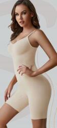 Shein Karcsúsító Body Bézs Sima Női XL 1MB (si2212260981426221)