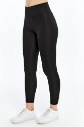 Sima Fekete Magas Derekú Leggings, Elasztikus XL 5IA (P2154/Siyah)