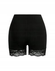 Shein Plus Size Fekete Rövidnadrág Csipkés Betéttel 48 1MA