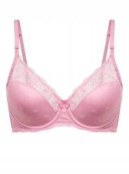 Guess Rózsaszín Sima Puha Melltartó Dekoratív Pántokkal 34B I4C