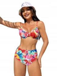 Shein Úszó Bikini Jelmez Többszínű Mintás L-es Méret