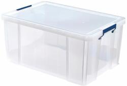 Fellowes Műanyag tároló doboz, átlátszó, 70 liter, FELLOWES, "ProStore (7731001) - csillag