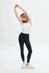 Fekete Női Leggings Magas Derekú, Sima Textúrájú M 5HA (21K81017-001)