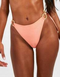 Boohoo Narancssárga Metálos Kötős Bikini Alsó 005 NG2__XS