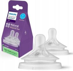 Philips Avent Philips Natural 2x Reszponzív Cumi újszülötteknek 0m level 1 (SCY961 02)