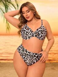 Shein Plus Size Kétrészes Állatos Női Ruha 50 1MA