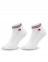Tommy Hilfiger Farmer Női Zokni Pamut Logó Fehér 2-PACK 39-42