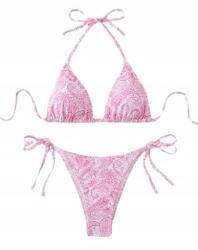 Shein Kétrészes Fürdőruha Megkötős Mintával Paisley M 1KA