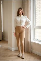 Sima Női Leggings Magas Derék Bézs L 5IA (KBR53_deleted_1740304233/Bej)
