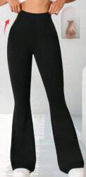Shein Fekete Leggings Push Up Harangok Magas Derék Sport L 1MA