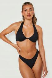 Boohoo KC55114 Boohoo Texturált Fürdőbugyi Bikini Alsó (19) XL