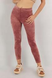 Sima Velúr Női Leggings Pink Színben L/XL 5IA (BLF-KDF-TYT/Pudra)