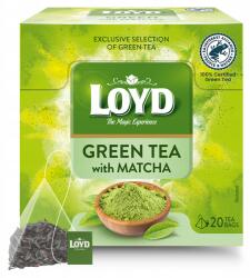 LOYD Zöld expressz tea Loyd Matcha Green Tea Loyd 20x 1.5g (5900396027474)