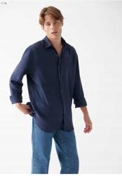 Mavi Férfi Ing Casual Sima Minimalista Stílusban M 5IA (8683343682731)