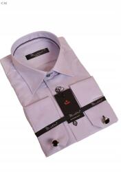 Sima Férfi Ing Lavender Slim Fit XXL 5IA Színben