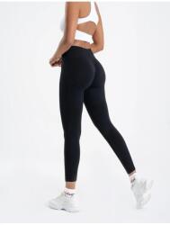 Sima Fekete Magas Derekú Női Leggings M 5IA (PER-0000050/Çok Renkli)