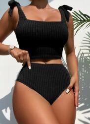 Shein Kétrészes Fürdőruha Bikini Fekete Nyári XL L9C
