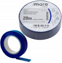 ECO Light Pvc ragasztó szigetelőszalag 19 mm x 0, 13 mm sötétkék 20m ellenálló 1 db (M20808)