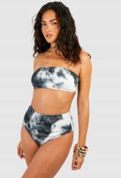 Boohoo EC34120 Boohoo Bikinialsó Magas Derekú Tie Dye (19) M