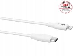 AVACOM MFIC-120W kábel Usb-c Lightning, MFi tanúsítvánnyal, 120cm, fehér (535422)