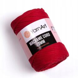 YARNART Zsinór YarnArt Macrame Cord 3mm 773 piros
