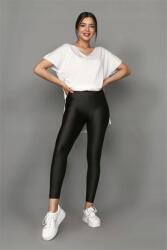 Sima Fekete Magas Derekú Női Leggings 3XL 5IA (TYCZDLCNXN170668970018963/Siyah)