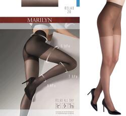 Marilyn Visszér elleni karcsúsító harisnyanadrág Marilyn Relax 20 Tabaco 2/S