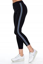  Fekete Leggings Kék Színben Rövid M 5IA (ALMA-ŞERITLI-TAYTMBb/SAKS)