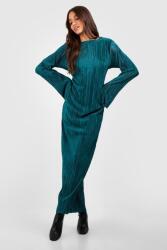 Boohoo IC02112 Boohoo Fodros Ruha Maxi Széles Ujjú (20) 46