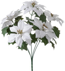 Valex Decor Mikulásvirág csokor, 36cm magas - Fehér (AF192-03)