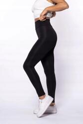 Sima Fekete Magas Derekú Női Leggings M 5IA (GJ1602/SIYAH)