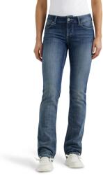 Wrangler Női Egyenes Szárú Farmer Kék Farmer Hímzett Zsebbel 35/32 7FA