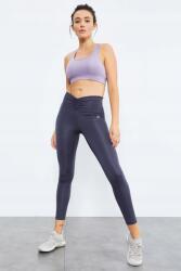 Sima Sport Leggings Fodros Magas Derék Sötétkék M 5IA (T09BY-94605/Antrast)