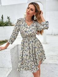 Shein Ruha Színes Virágmintás Egyenes 36 Vua