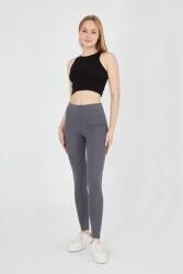 Női Hosszú Leggings Szürke Sima Magas Derék XL 5HA (TYCQ1ZUH1N170561016791226)