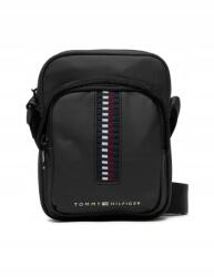 Tommy Hilfiger Táska Postás Táska Férfi Riporter Fekete Márkanév Logó