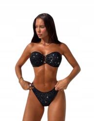 Shein Fekete Bikini Balerinacipő Dekoratív Flitterekkel 1MD