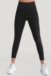 Sima Fekete Magas Derekú Női Leggings M 5IA (BB03-2000/Siyah)