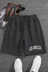 Sima Fekete Melegítőnadrág Nyomott Mintával Los Angeles S 5IA (SortLACalifornia/Füme)