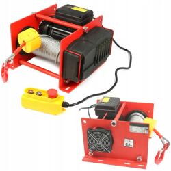 MAR-POL Elektromos Kötélcsörlő 500/999KG 230V Kötél 30M Műhely Csörlő (M80787)