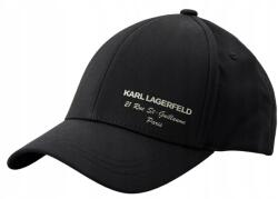 Karl Lagerfeld Baseball Sapka Fekete, Állítható I3E Csattal