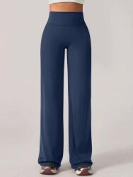 Shein Sötétkék Hosszú Leggings Magas Derék XL Sport Logóval 1MA