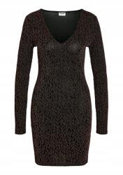 Noisy May Fekete Ruha Női Hosszú Ujjú V-nyakkivágással Xs 5GA (27032013/Black 1)